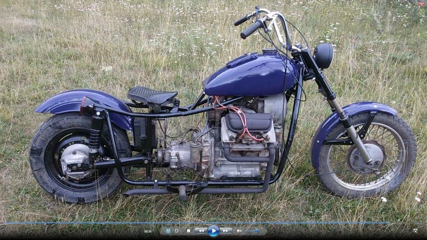 Homemade Motorcycle