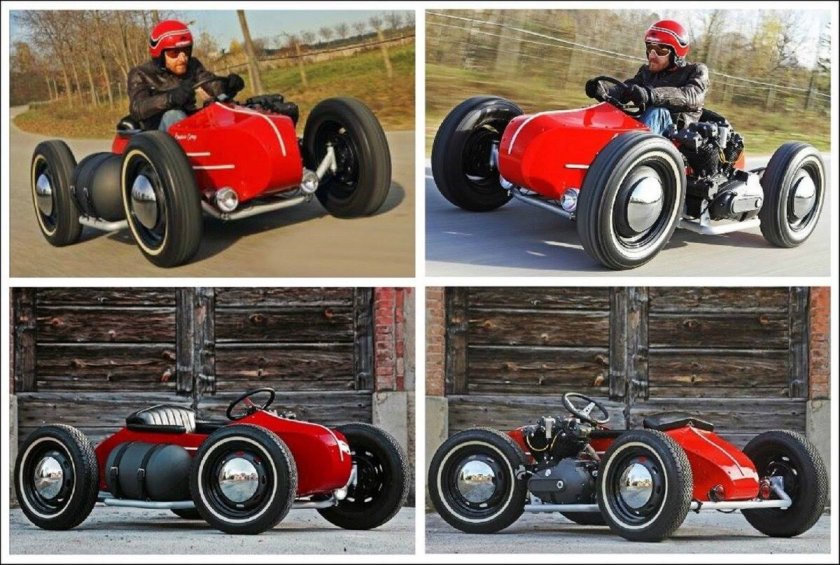Автомобиль из мотоциклетной коляски