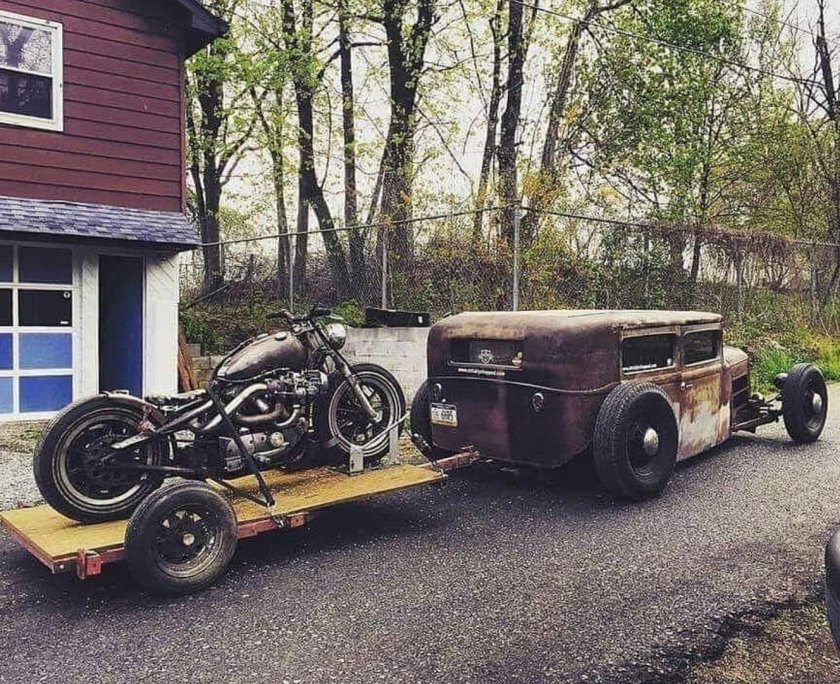 Мотоцикл rat Rod