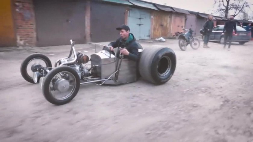 Пушка гараж дом на колесах
