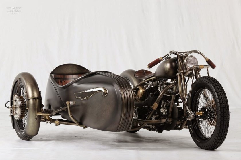 Коляска для мотоцикла Harley Davidson