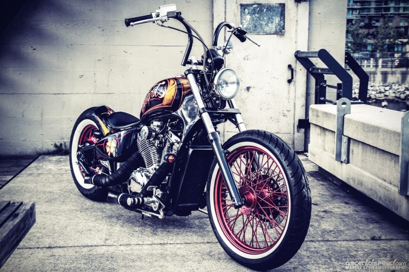 Honda Steed Custom Bobber