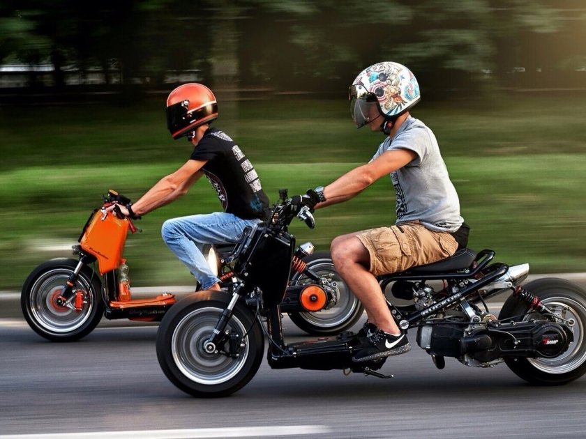 Скутер Honda Ruckus Custom