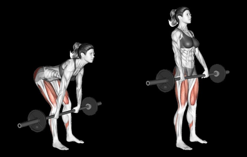 Barbell Romanian Deadlift