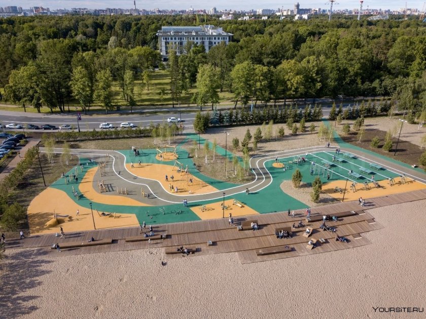 Южная дорога Крестовский остров