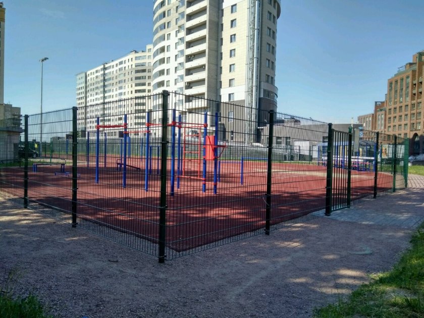 Спортплощадка воркаут Санкт Петербург