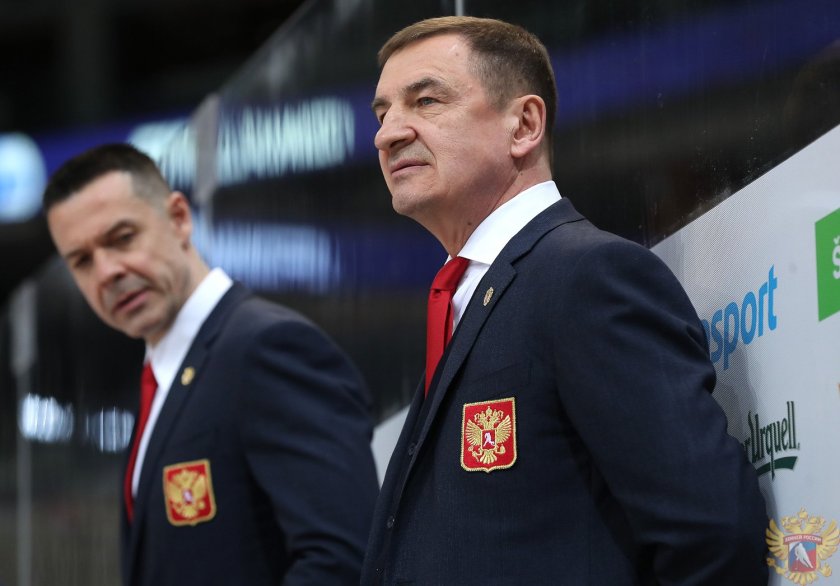 Валерий Брагин тренер сборной России по хоккею