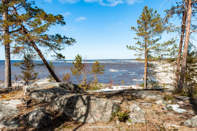 Онежский залив белого моря