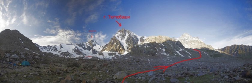 Вершина тютю Западная