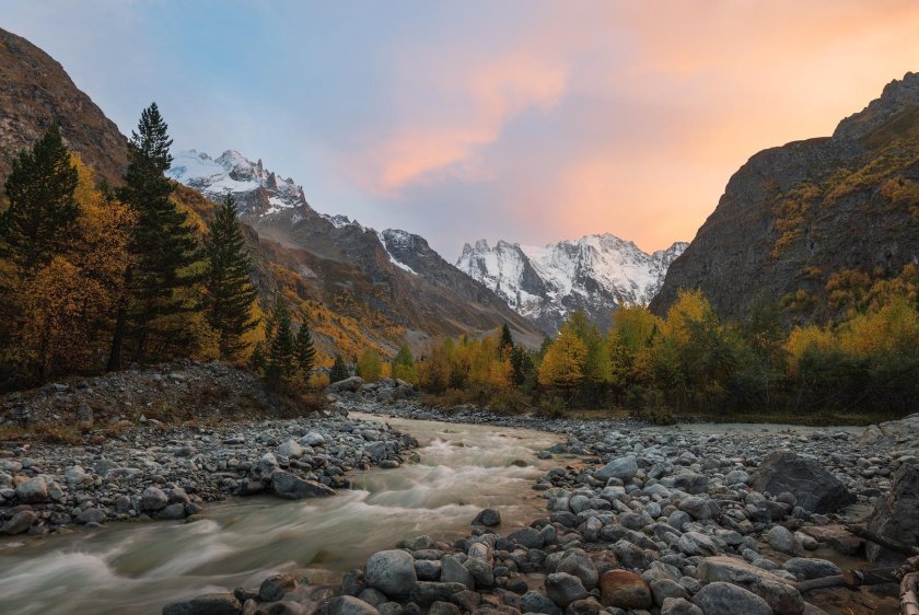 Горы КБР качественное фото HD