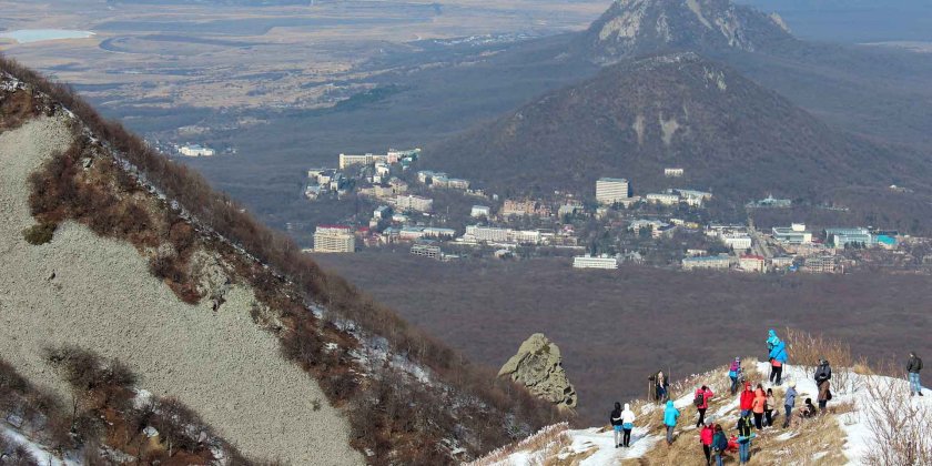Лермонтовские скалы Бештау