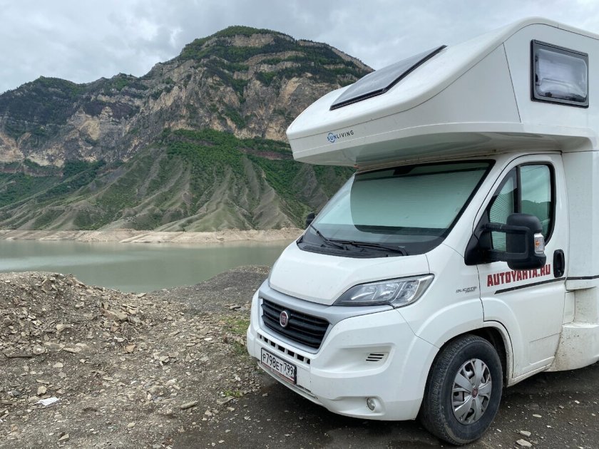 Автодом на Кавказе Россия