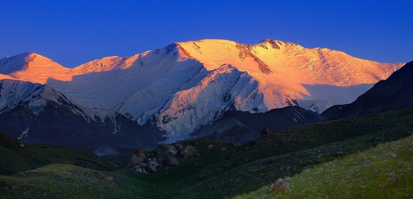 Горы Памира пик Ленина