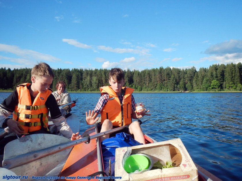 Водный маршрут по Селигеру