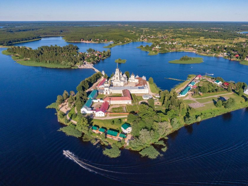 Селигер остров хачин монастырь