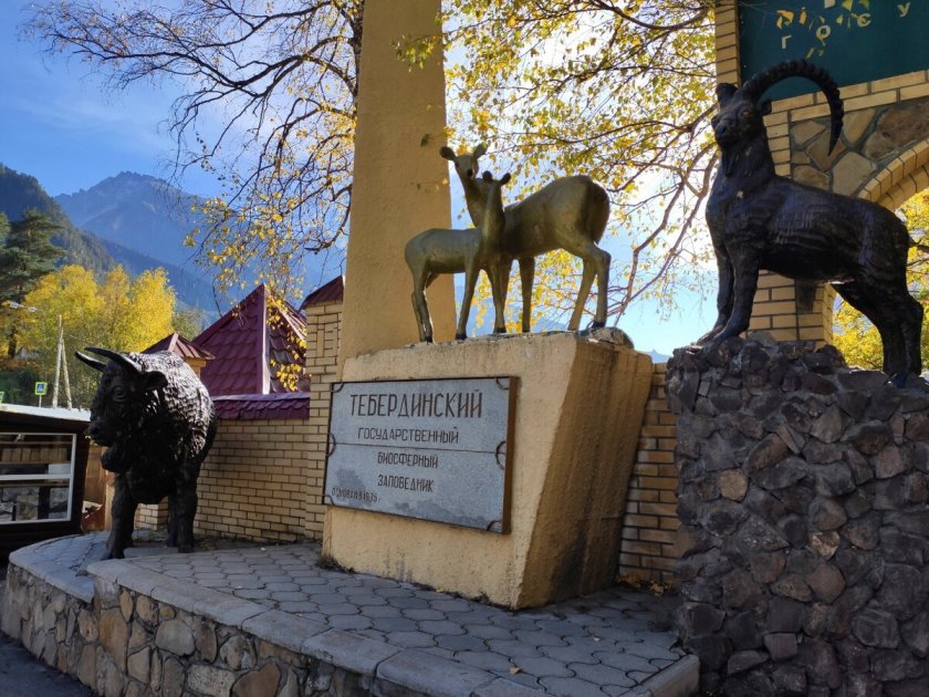 Домбай зоопарк Тебердинский