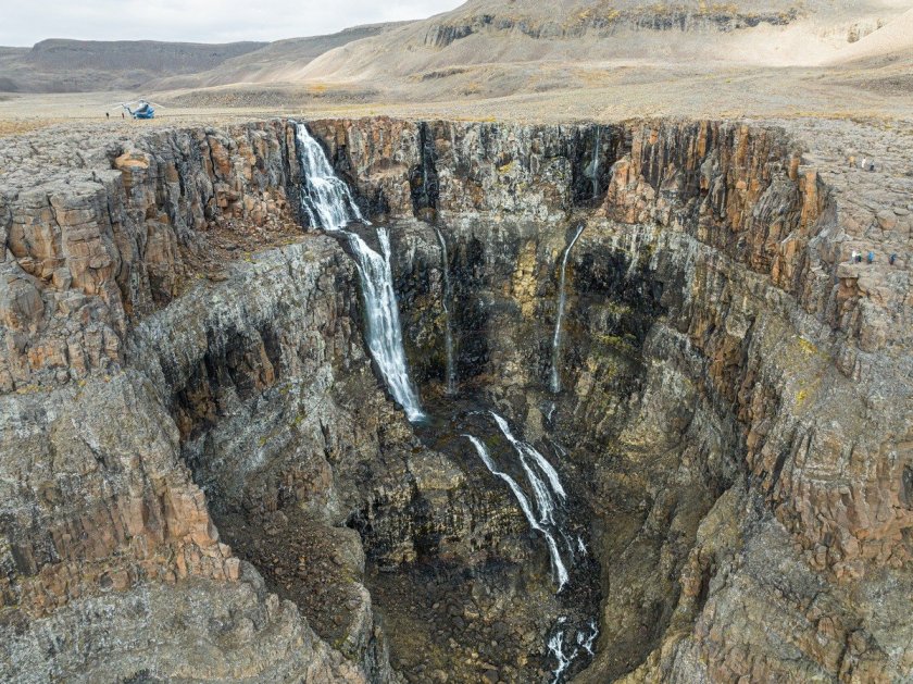 Кандинский водопад Путорана