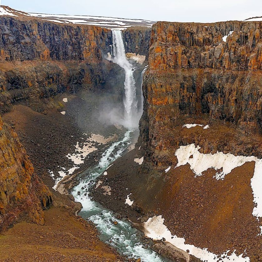 Тальниковый водопад Красноярский край