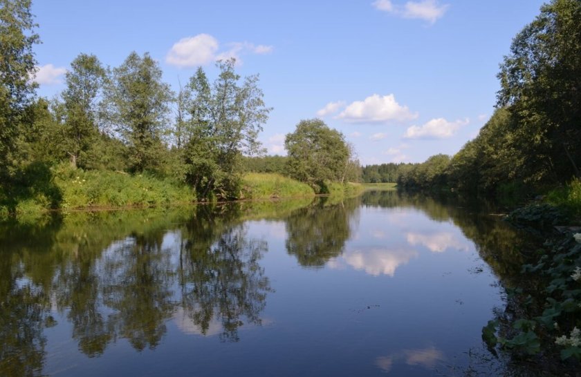 Река Тулва Пермский край