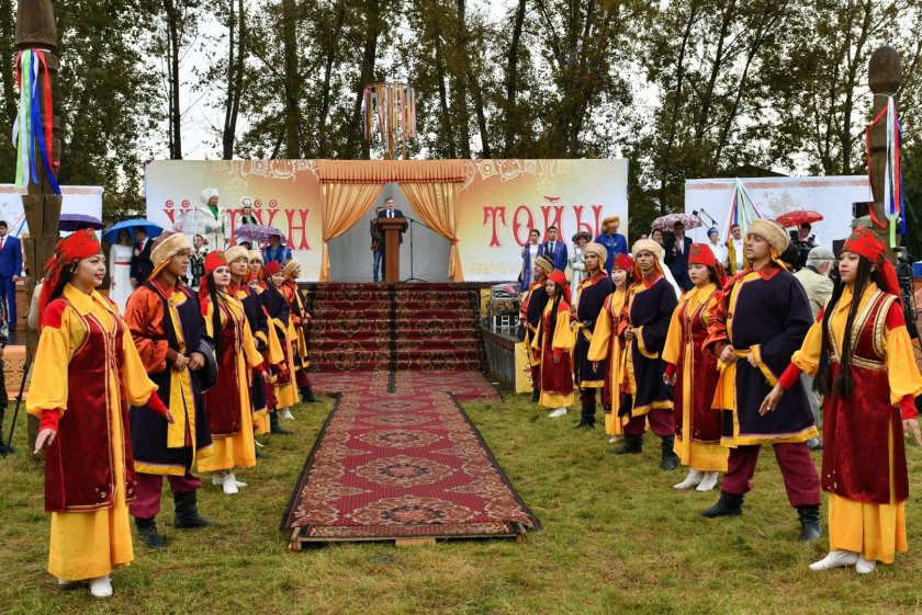 Праздник Уртун тойы в Хакасии