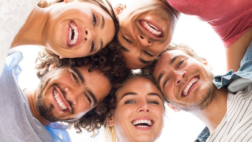 Happy the friends