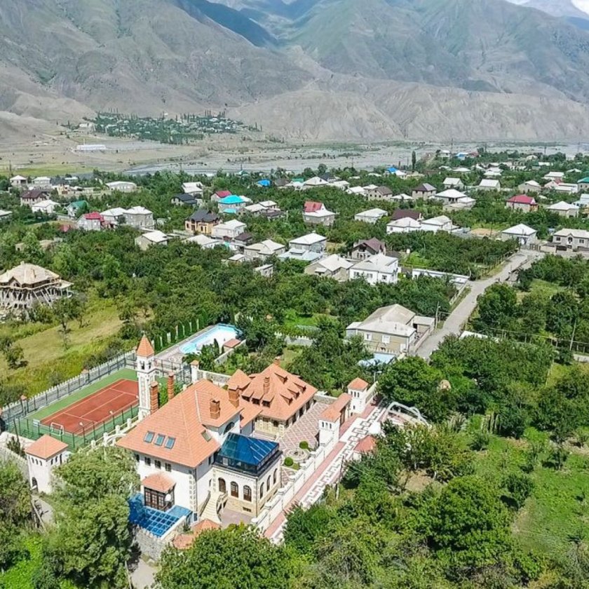 Село Хрюг Ахтынского района