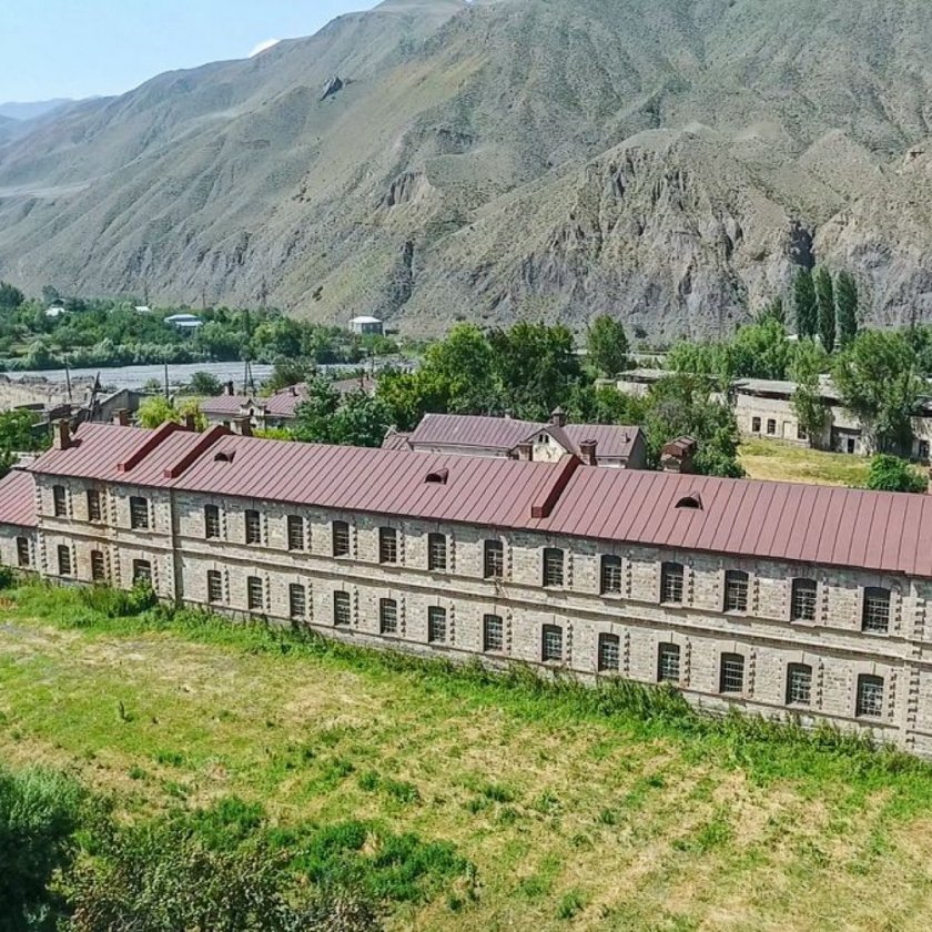 Ахтынская крепость село Ахты