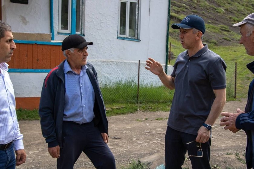 Глава Ахтынского района Палчаев