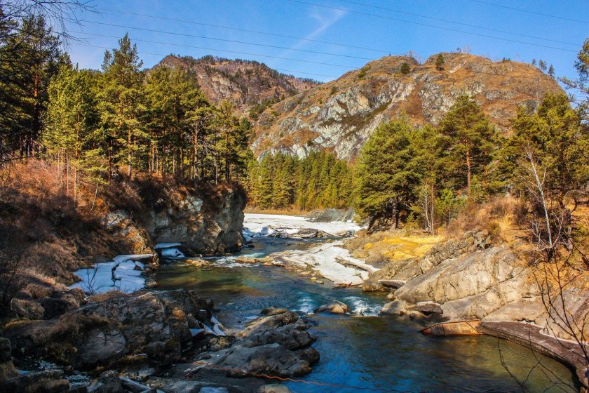Река Катунь Чемал