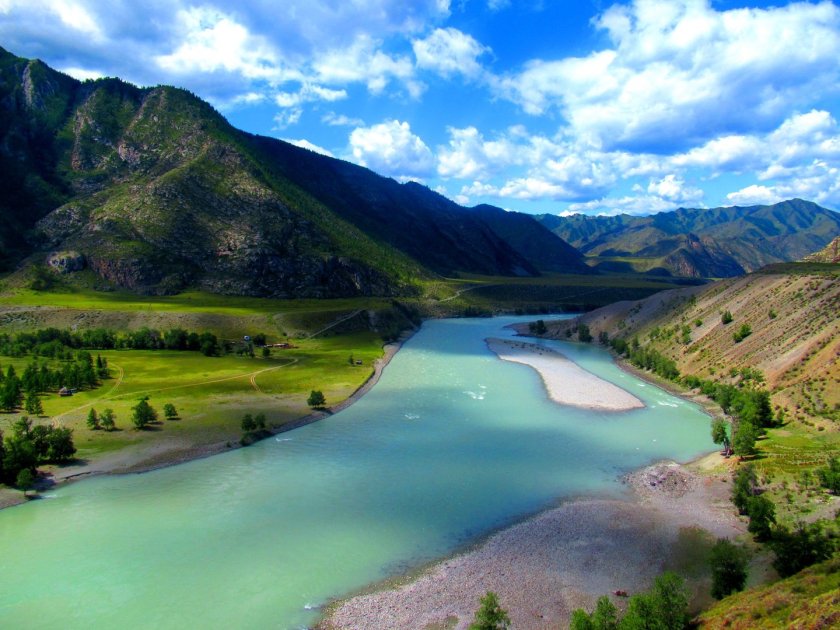 Река Катунь