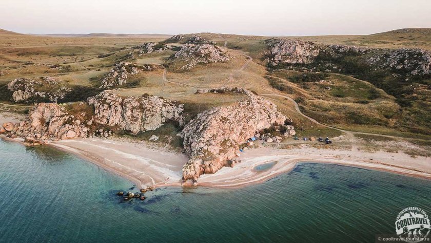 Беляусская коса Крым