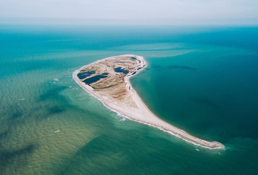 Стерегущее Бакальская коса Крым