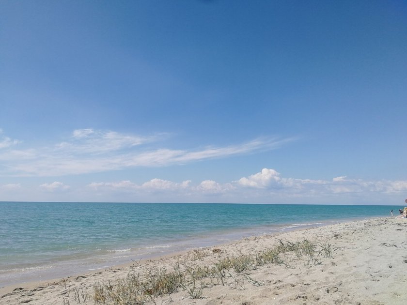Пляж Беляус в Крыму