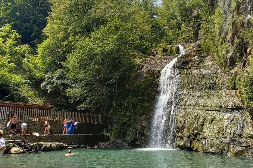 Мацеста Агурские водопады
