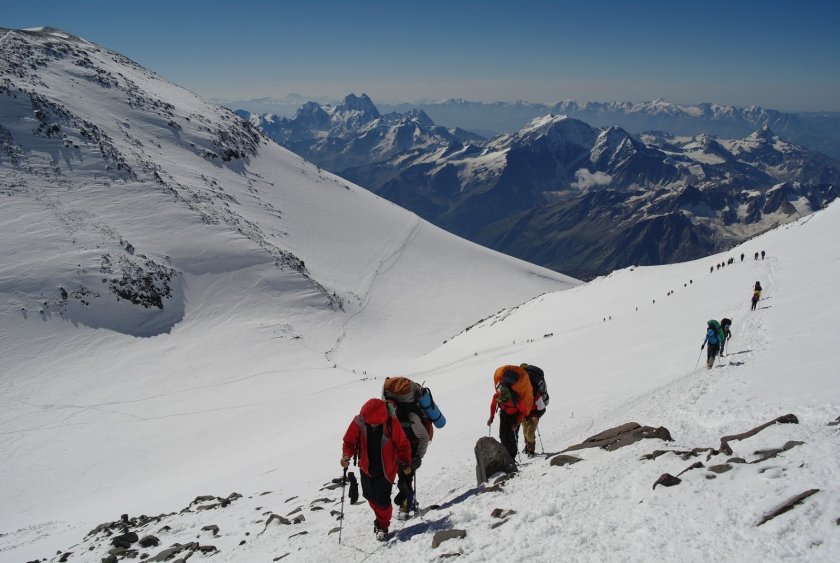 Восхождение на вершину Эльбруса