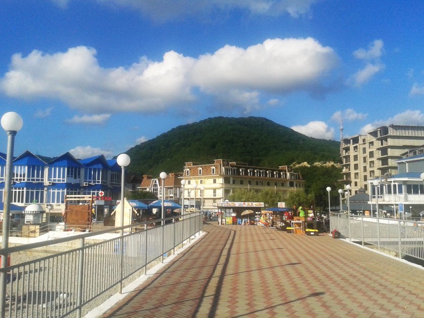 Поселок Ольгинка Краснодарский край