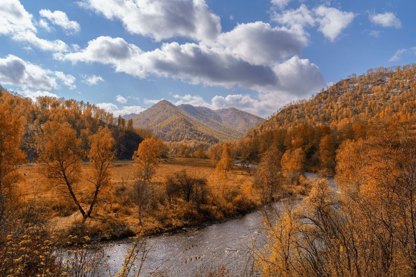 Алтай осенью фото