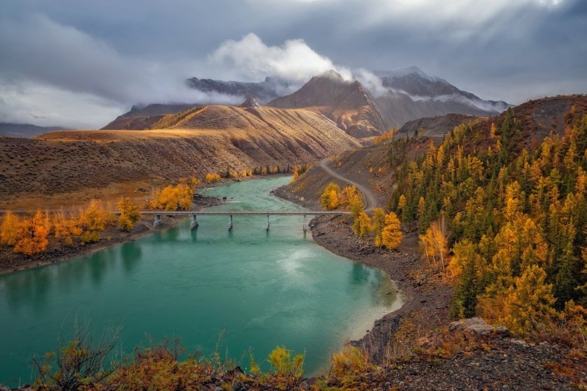 Алтай река Катунь