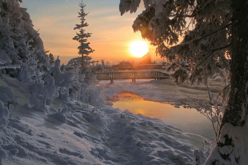 Зимний пейзаж