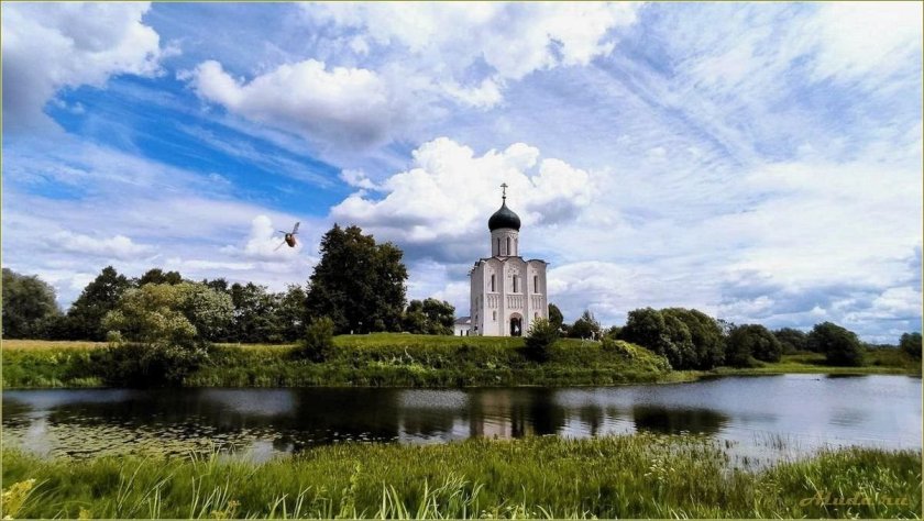Храм Покрова Богородицы на реке Нерль
