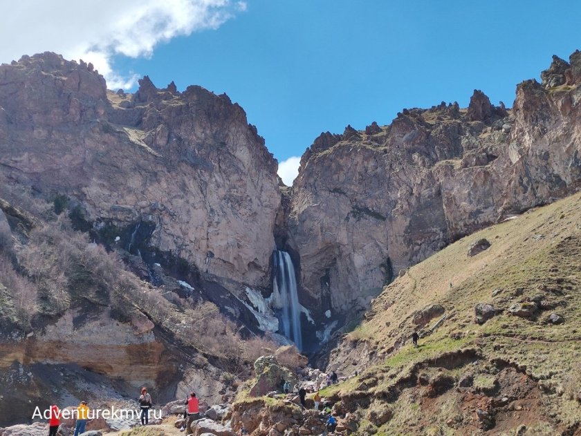 Водопад Султан Кабардино Балкария