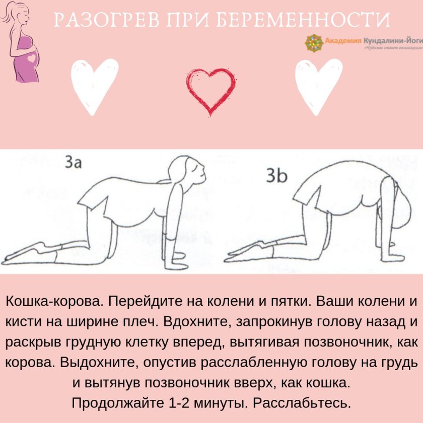 Разминка для беременных