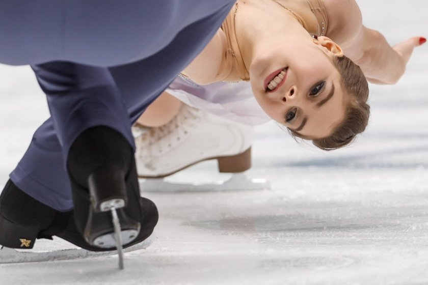 Анастасия Зимина фигуристка