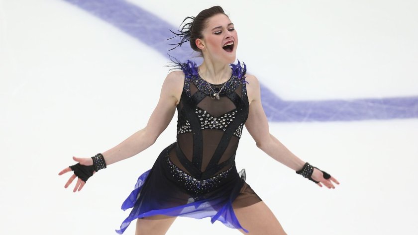 Анастасия Гулякова фигуристка