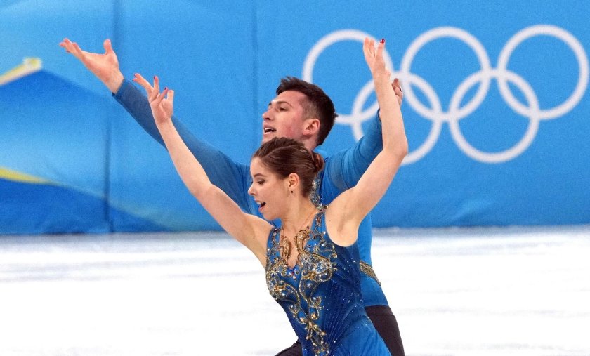 Анастасия Мишина и Александр Галлямов олимпиада