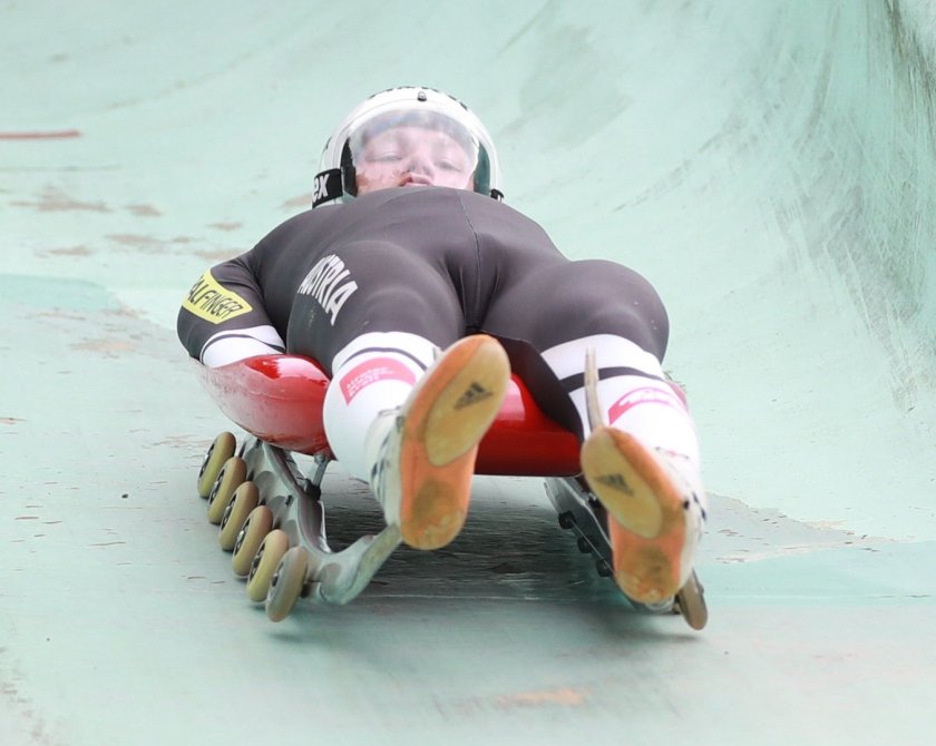 Женский санный спорт