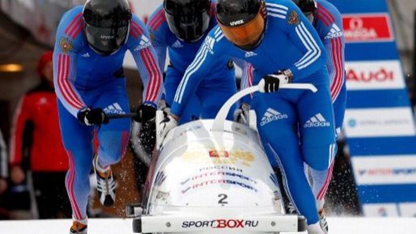 Бобслеист Максим Баньков