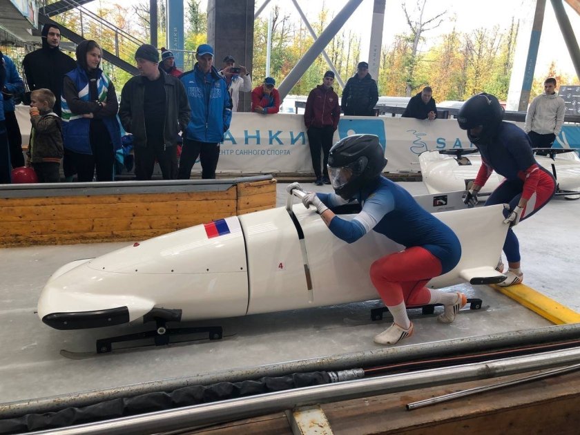 Надежда Сергеева Бобслей