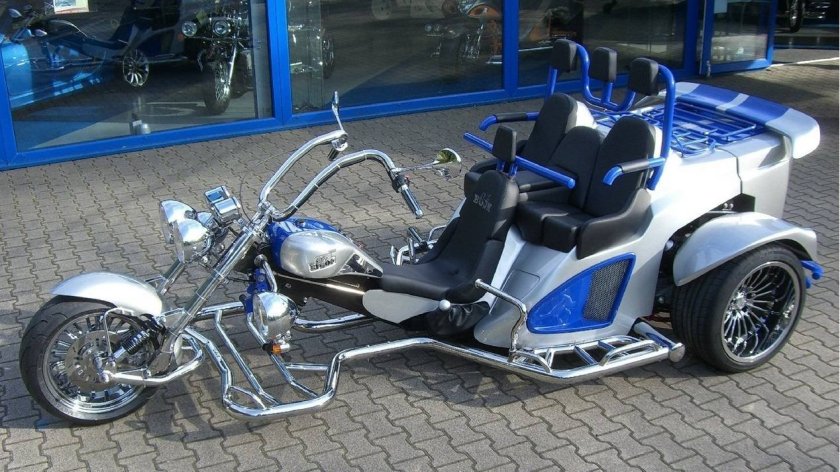 Трёхколёсный мотоцикл Triketec