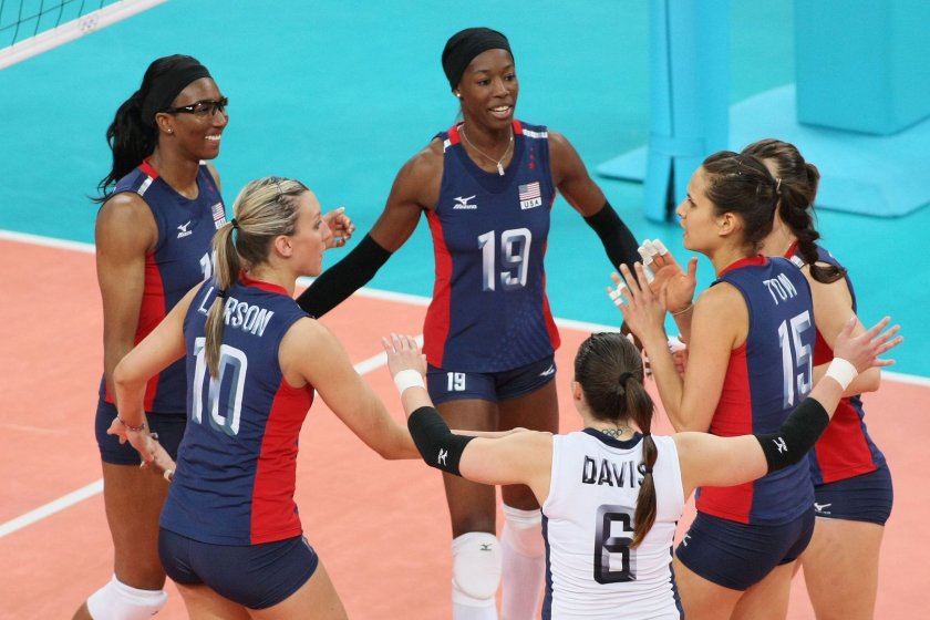 Women USA Volleyball Team Katrin Plammer